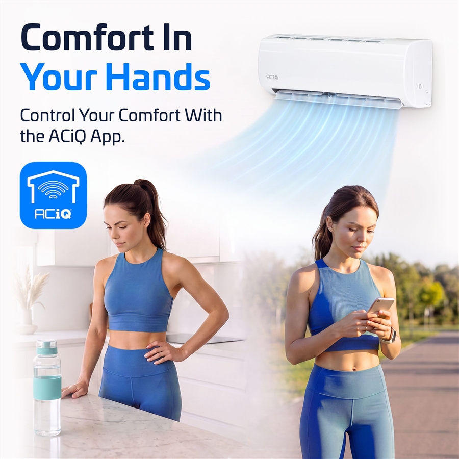 ACiQ Essentials K-32 built-in Wi-Fi app control
