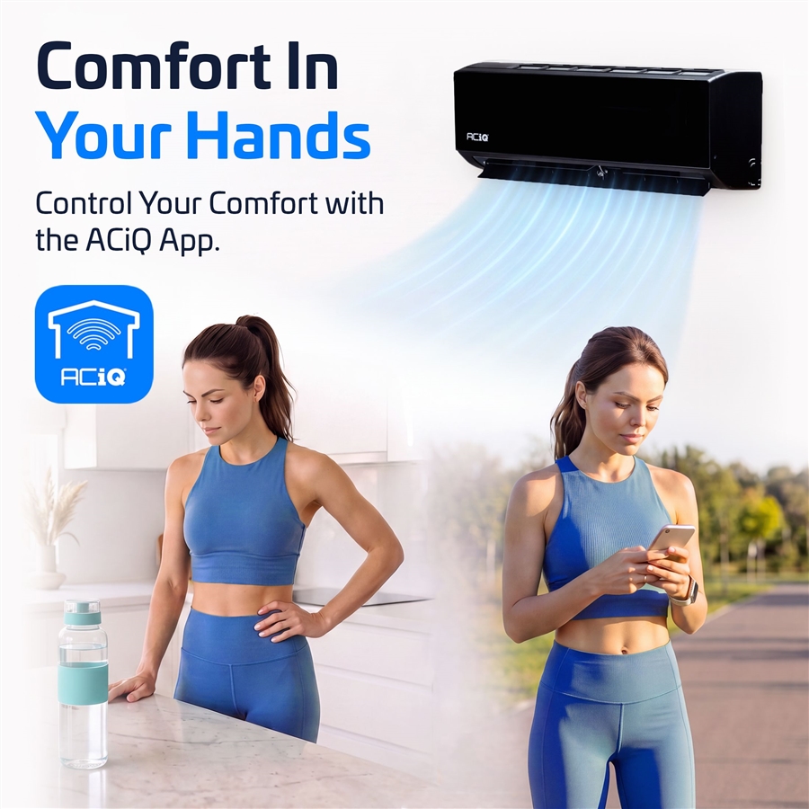 ACiQ Essentials K-32 built-in Wi-Fi app control