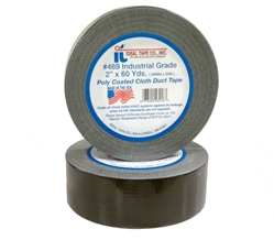 2" x 60 Yds. Ideal Cloth Duct Tape (Black)
