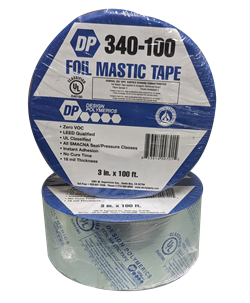 Rolled Mastic Duct Sealants Foils 3'' X 100'